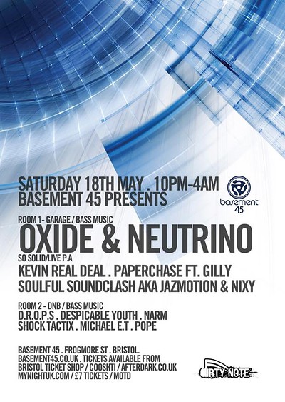 Oxide & Neutrino at Basement 45