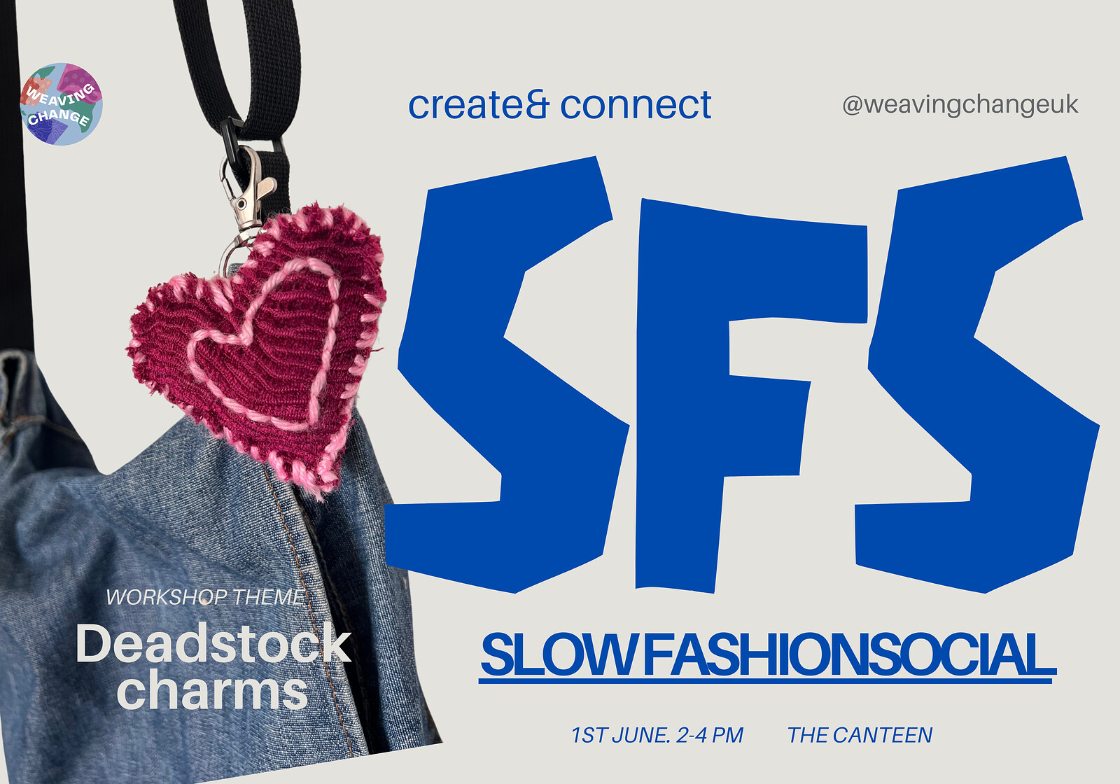 Slow Fashion Social - Deadstock Charms at The Canteen
