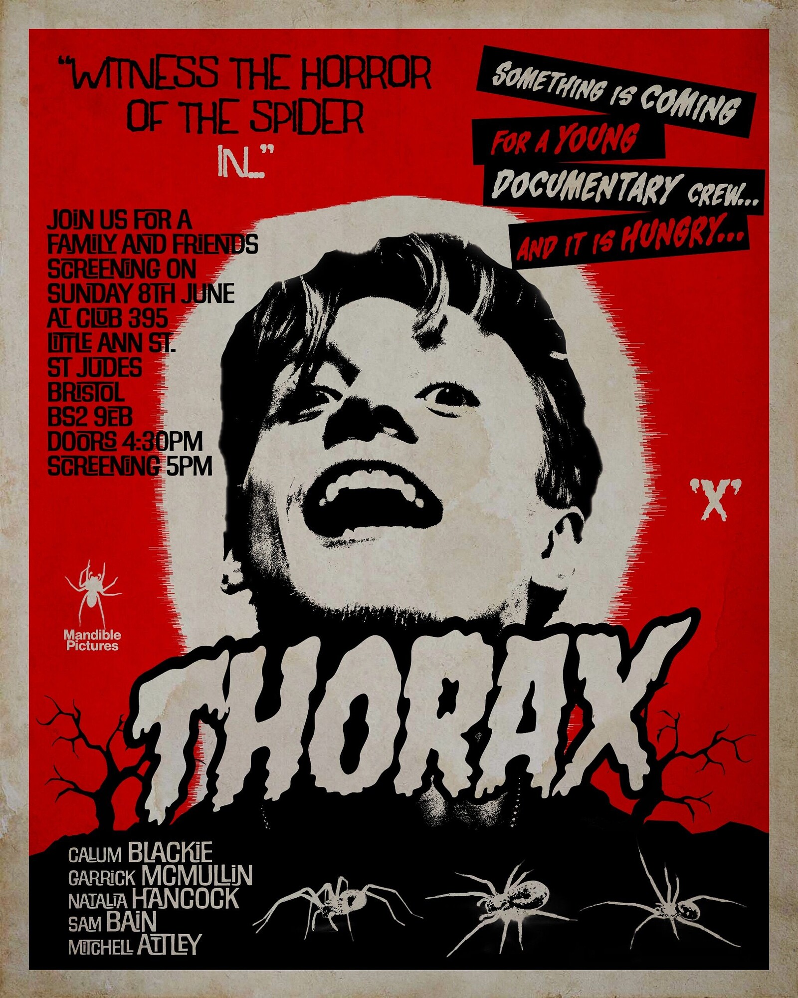 Thorax Friends and Family Screening at CLUB395