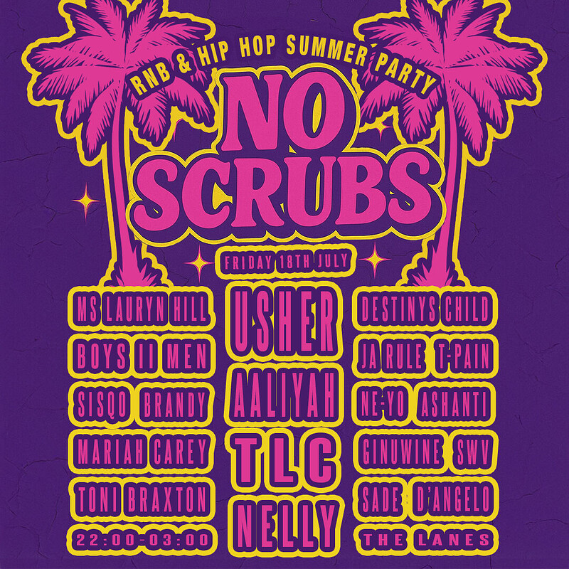 No Scrubs: 90s & 00s R&B Party at The Lanes
