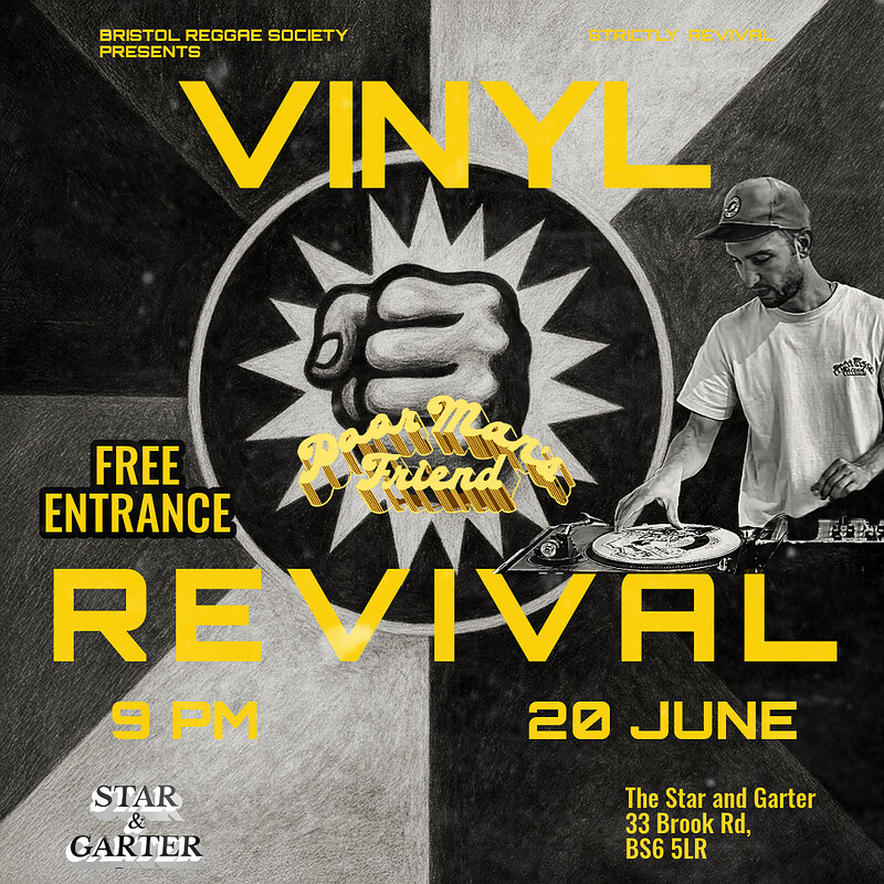 POOR MAN'S FRIEND Records Present: VINYL REVIVAL Vol. 2 at The Star and Garter
