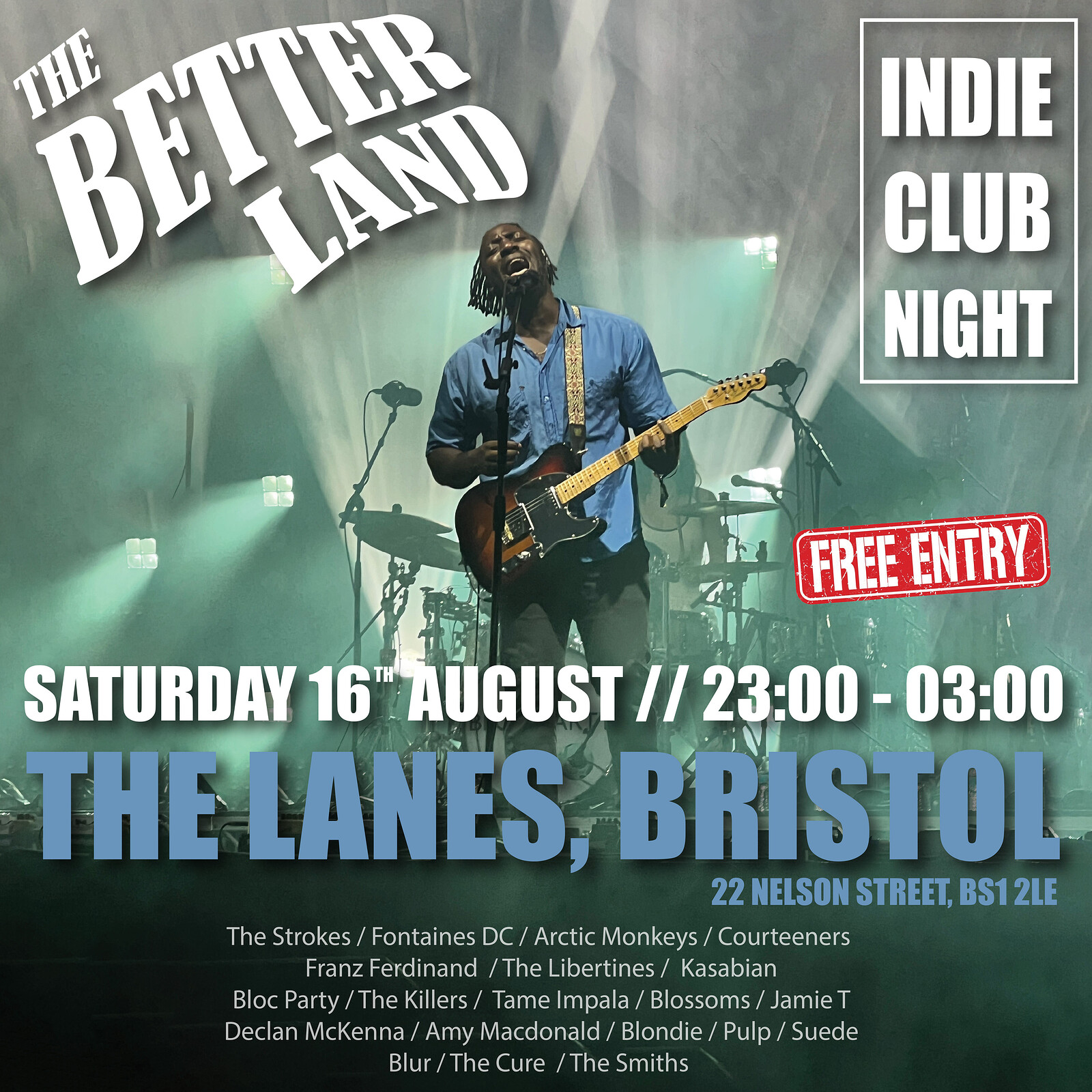 The Better Land - Indie Club Night at The Lanes