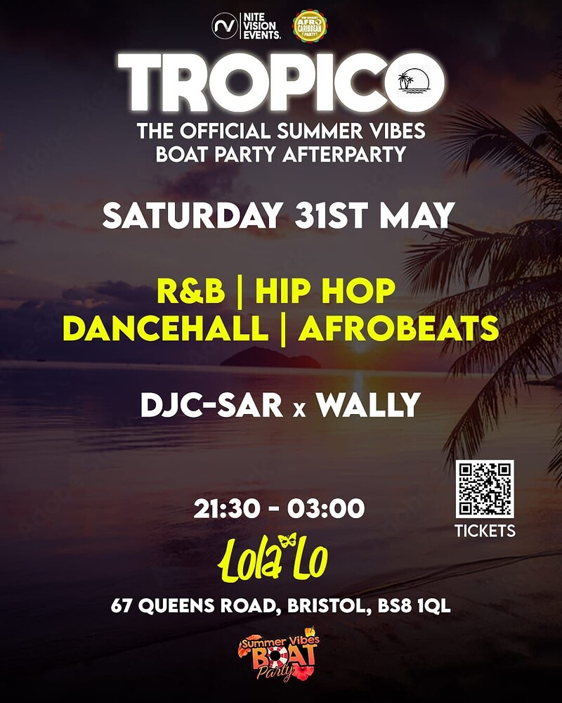 TROPICO - Summer Vibes Boat After Party at Lola lo
