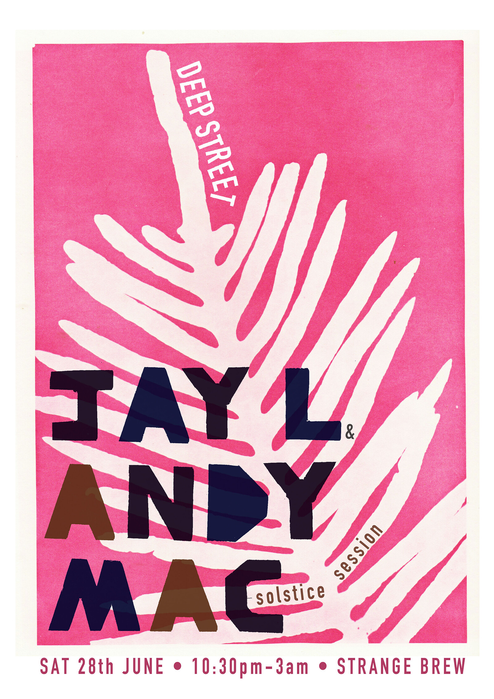 Deep Street Solstice Session w/ Jay L & Andy Mac at Strange Brew
