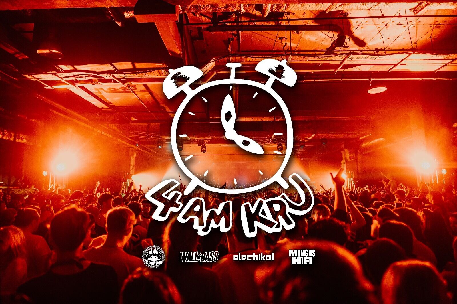 4am Kru x Mungos x Sinai x Electrikal: Wall of Death • Halloween at The Underground