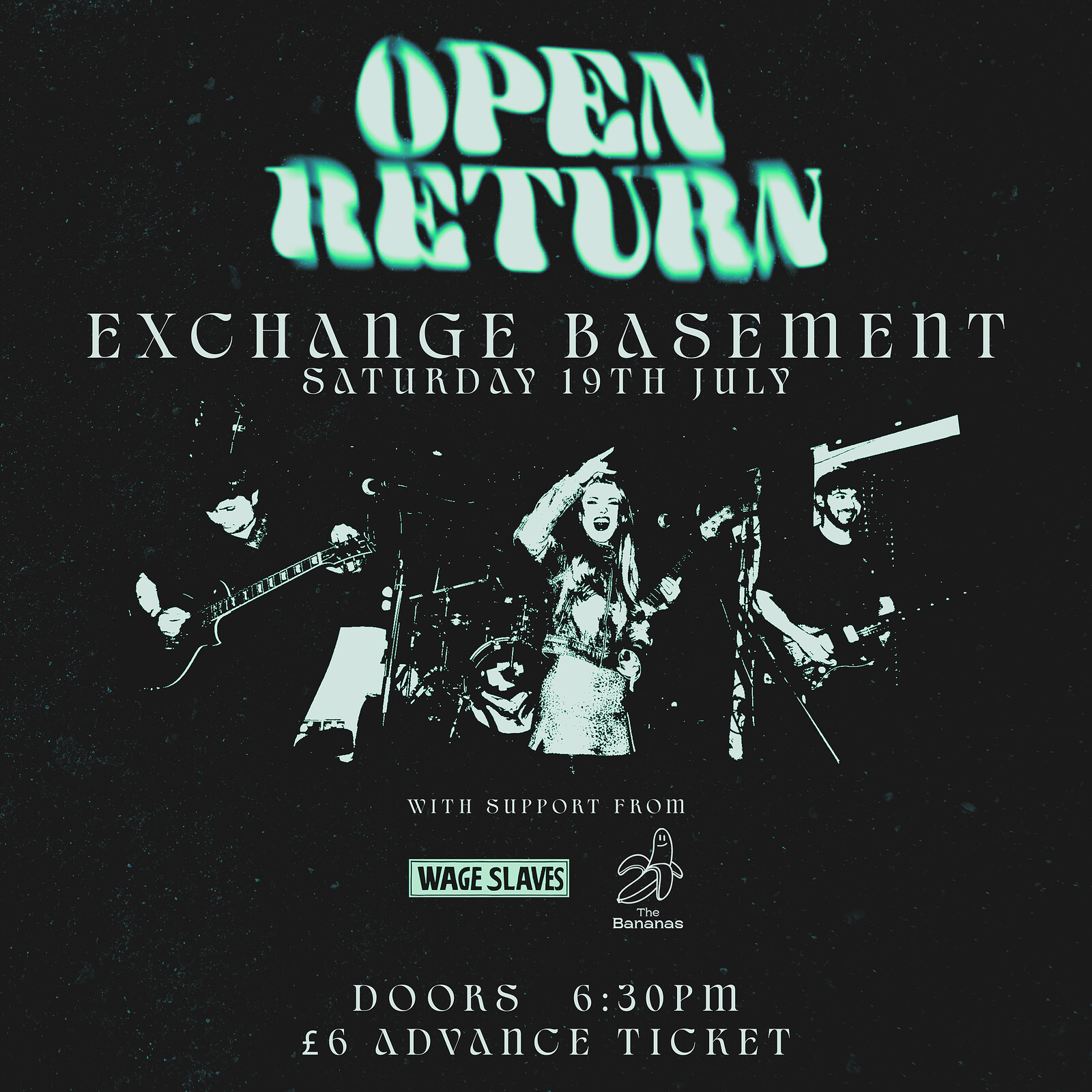 Open Return at Exchange