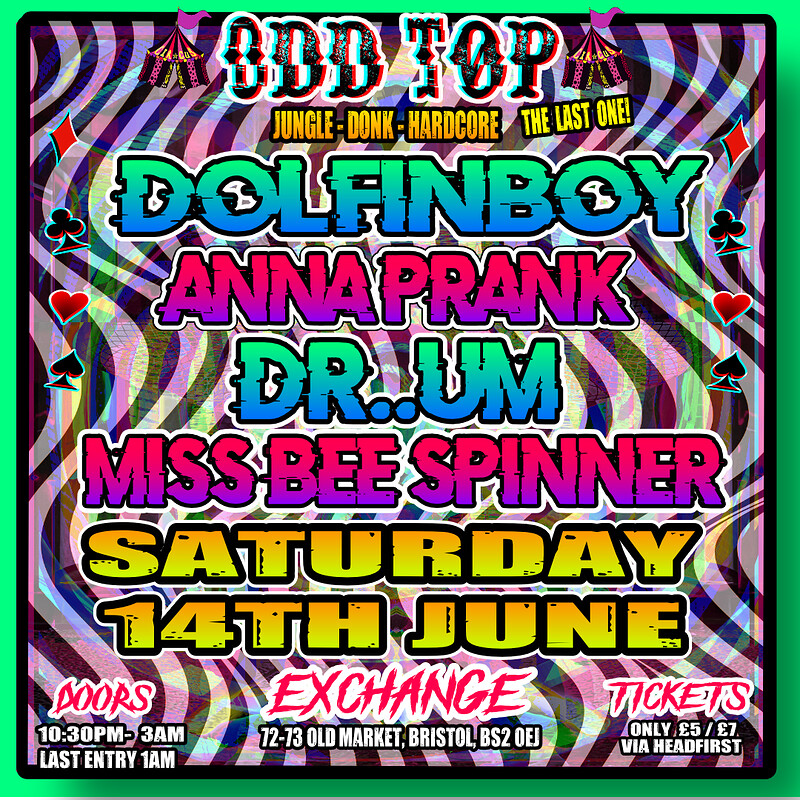Odd Top  - DOLFINBOY / DR..UM / ANNA PRANK / MISS BEE SPINNER at Exchange