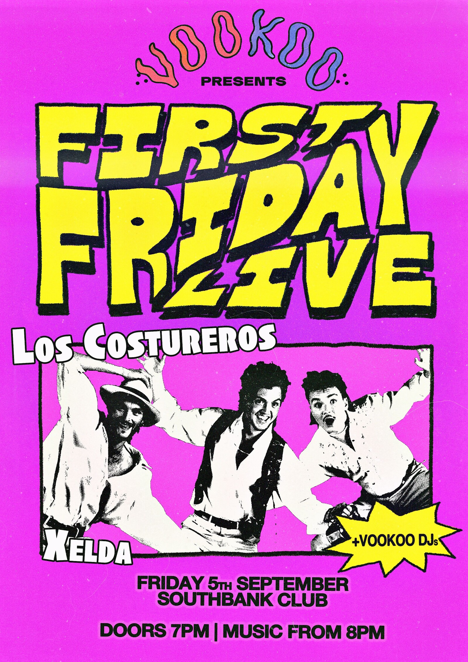 Los Costureros + Xelda + DJ Afterparty at SouthBank