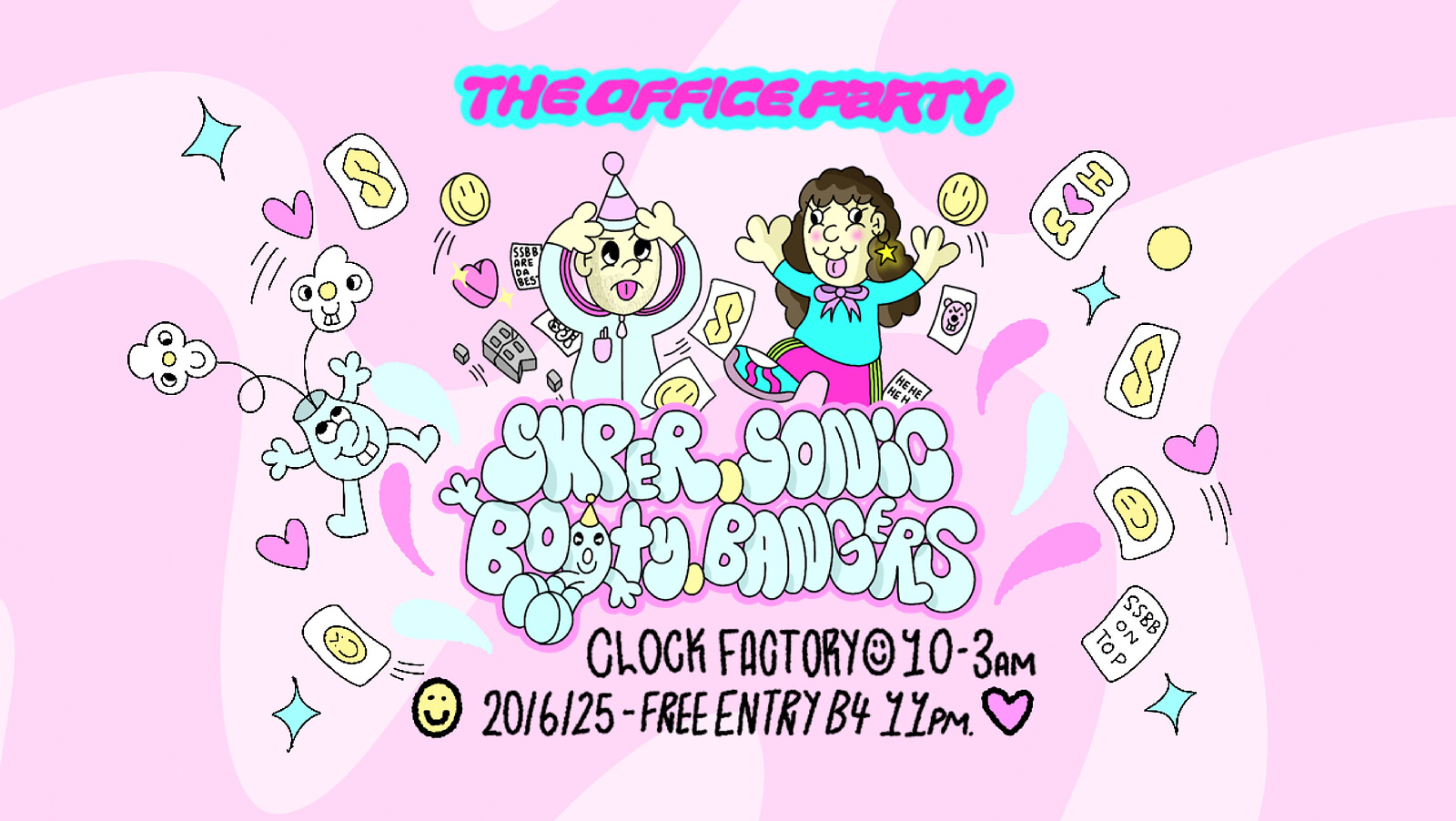 SSBB Office Party at Clock Factory