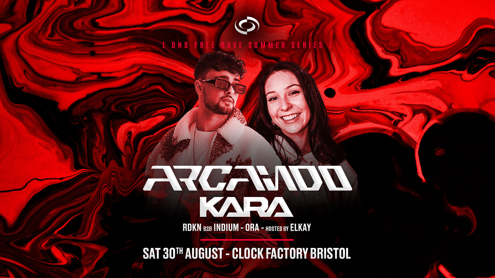 DNB Rave  • Arcando + Kara at Clock Factory