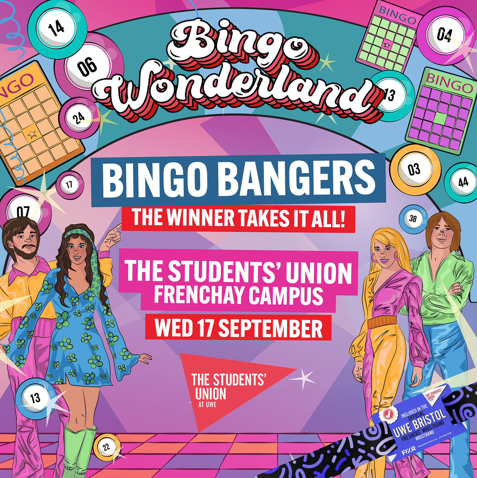 UWE Bristol Official Freshers | Bingo Wonderland at The Students' Union @ UWE