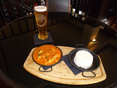 Curry And A Pint at The Brass Pig