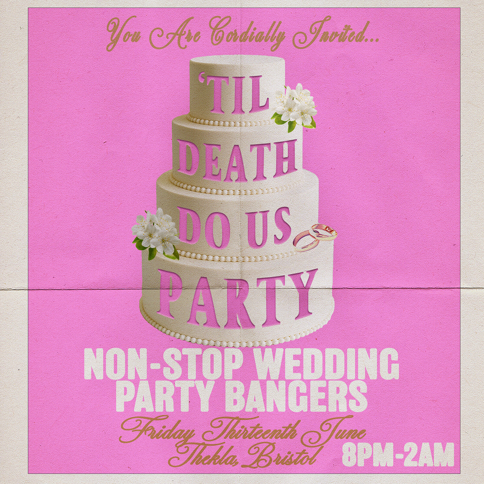 'Til Death Do Us Party - Non-Stop Wedding Party Bangers. at Thekla