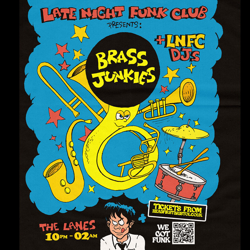 Late Night Funk Club: Brass Junkies + DJs at The Lanes