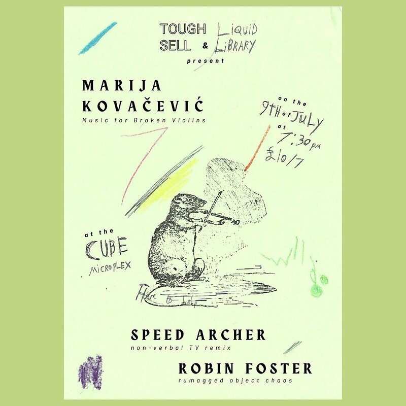 Marija Kovačević + Speed Archer + Robin Foster at The Cube