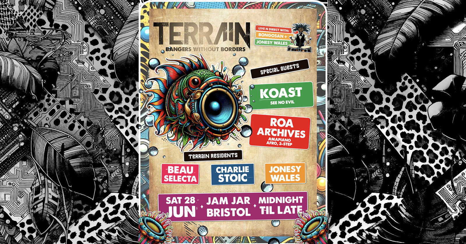 TERRAIN: Bangers without Borders at The Jam Jar