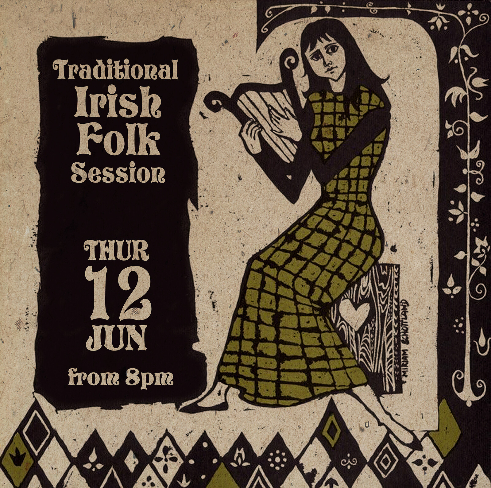 Traditional Irish Folk Session at The Swan With Two Necks