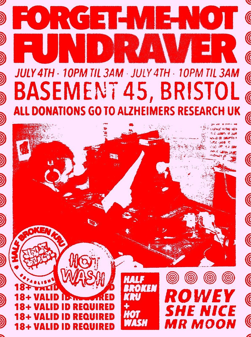 Forget-Me-Not FundRAVER at Basement 45