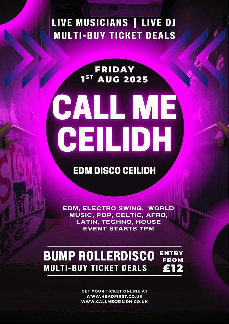 Call Me Ceilidh - BUMP Edition at BUMP rollerdisco