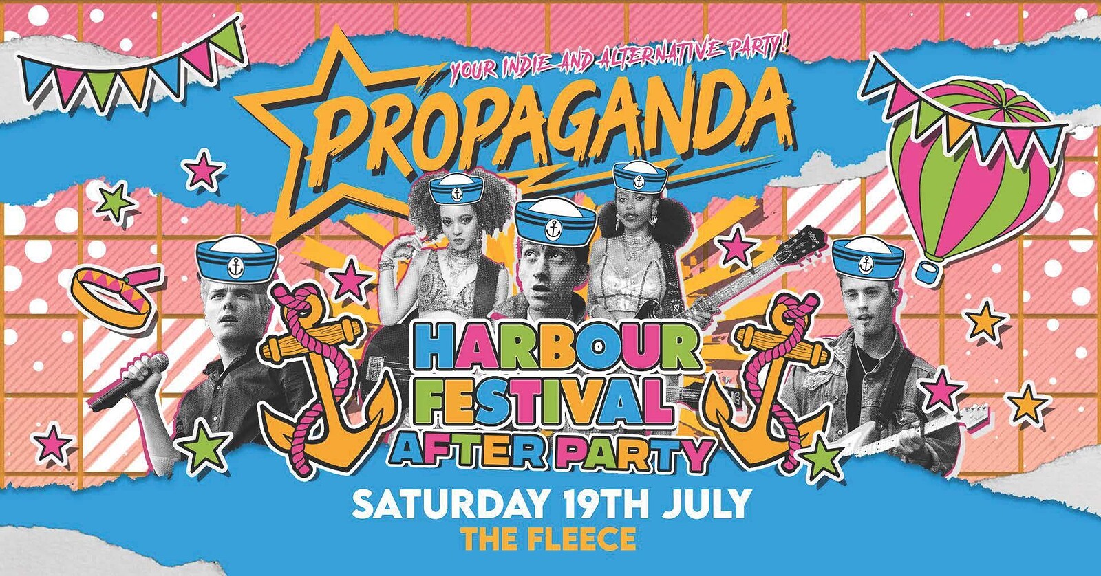 Propaganda Bristol - Harbour Festival Afterparty at The Fleece
