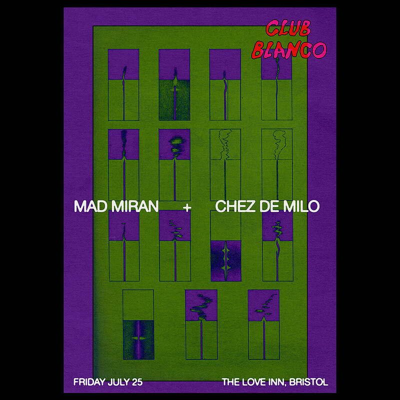 Club Blanco w/ mad miran + Chez de Milo at The Love Inn