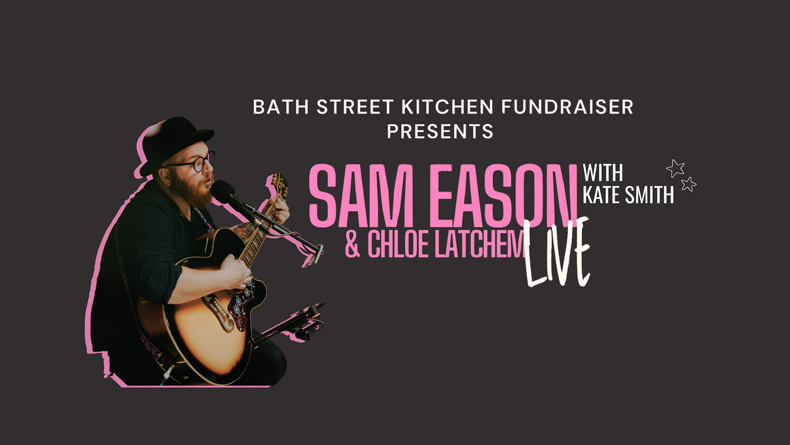 Sam Eason  Charity Gig and Auction at St John's Parish Hall, Keynsham