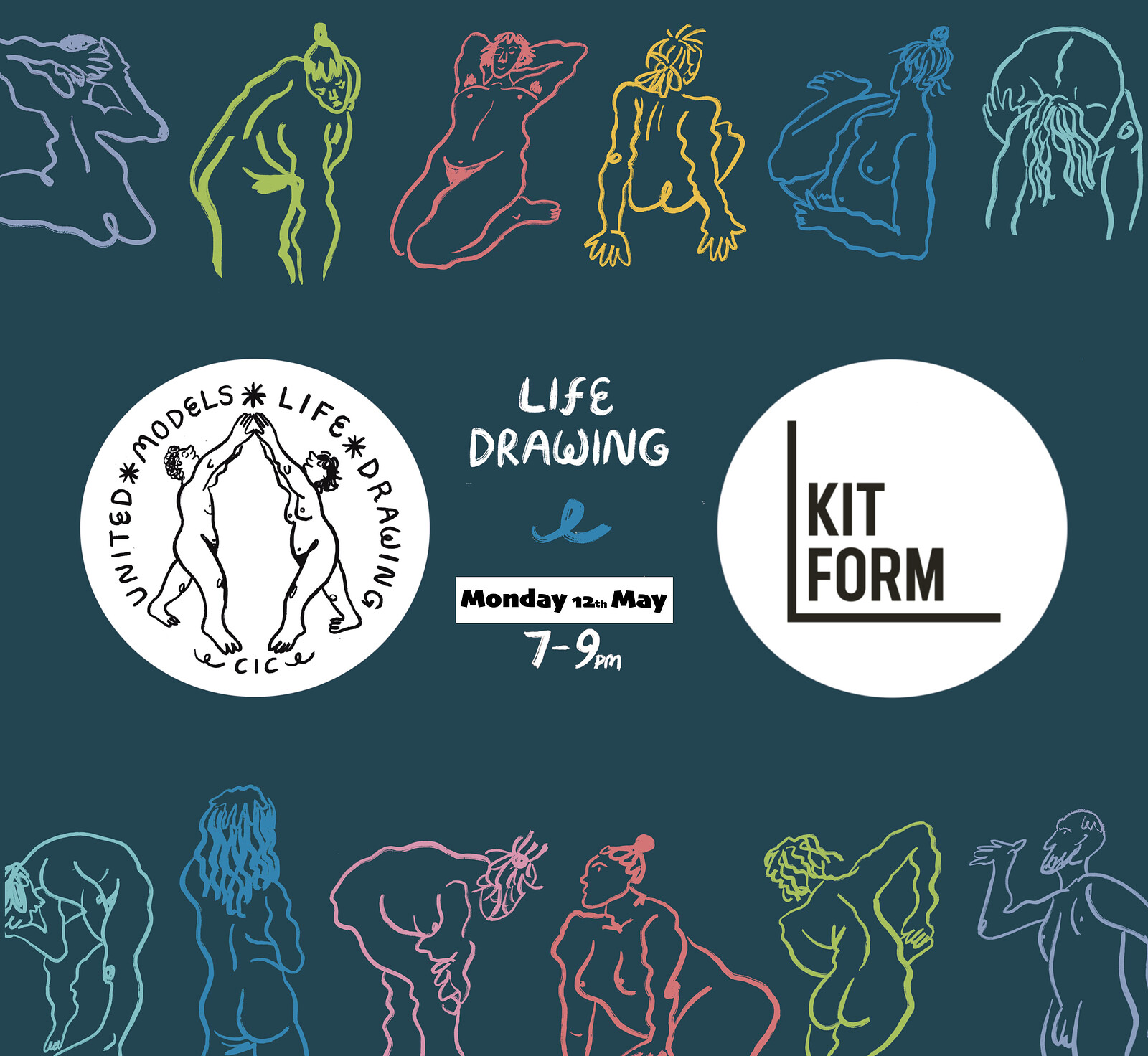 United Models Life Drawing at KIT FORM