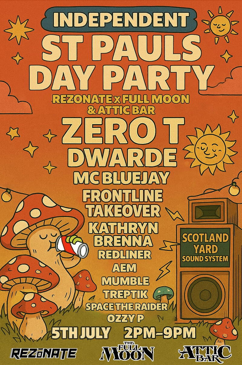 St Pauls Day Party at The Full Moon & Attic Bar