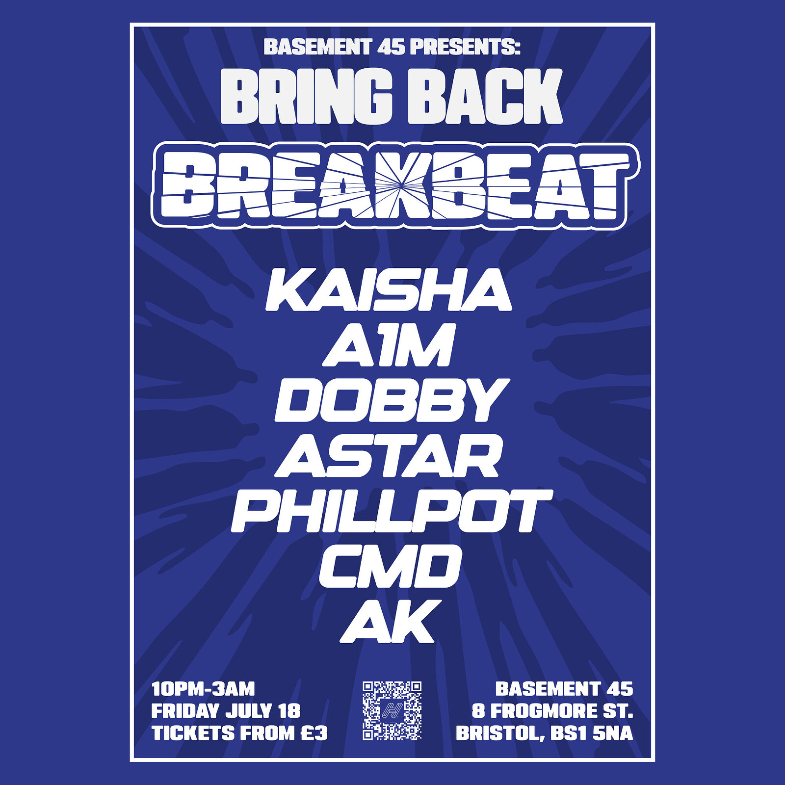 BRING BACK BREAKBEAT at Basement 45