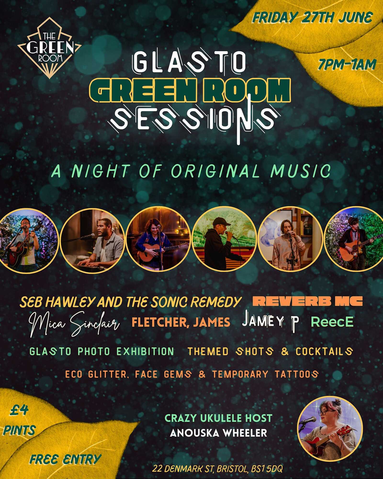 Glasto Green Room Sessions at The Green Room