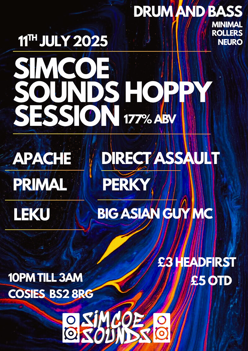Simcoe Sounds Hoppy Session at Cosies