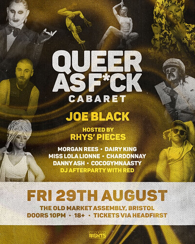 QUEER AS F*CK: August Edition at The Old Market Assembly