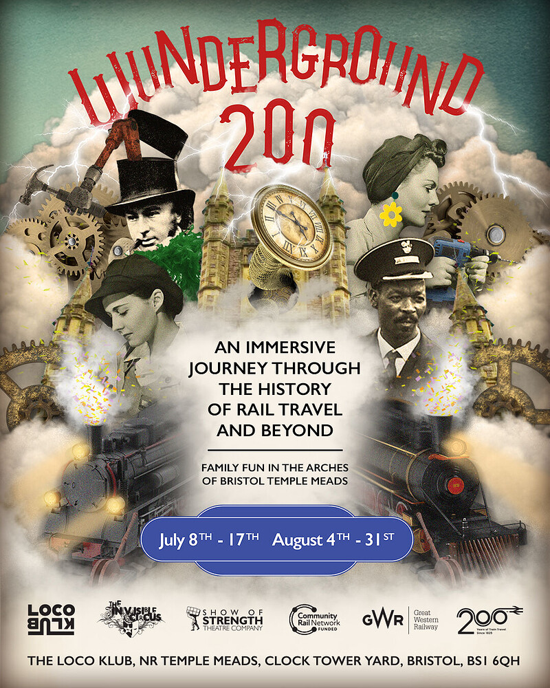 Wunderground 200 - Adventure through the history of the railway and beyond at Loco Klub