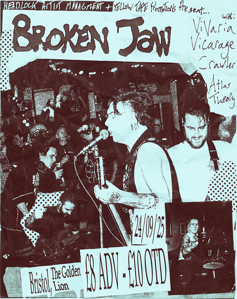 Broken Jaw & Vivaria + Supports at The Golden Lion