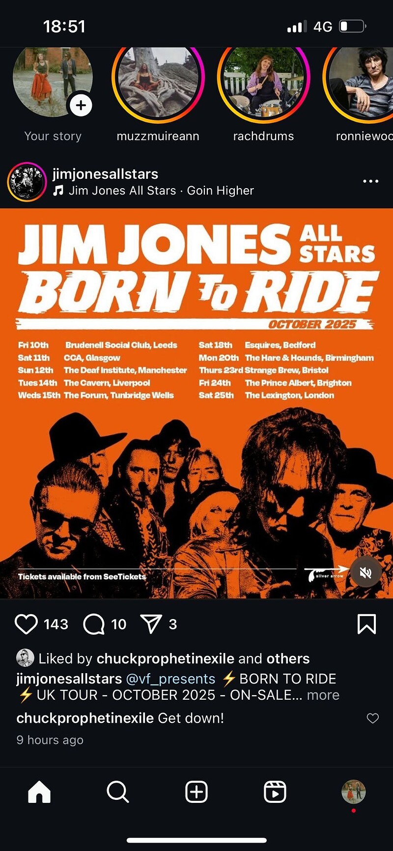 Jim Jones All Stars + special guests at Strange Brew