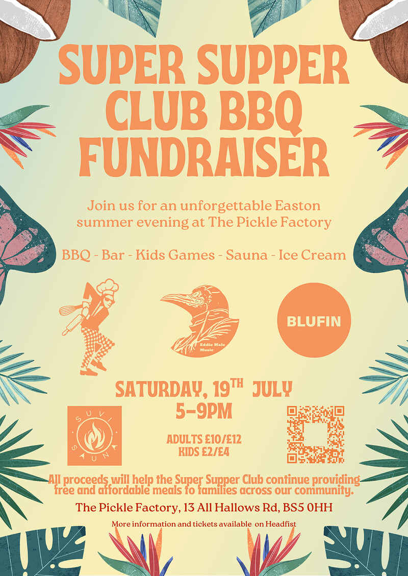 Super Supper Club Summer BBQ Fundraiser at The Pickle Factory