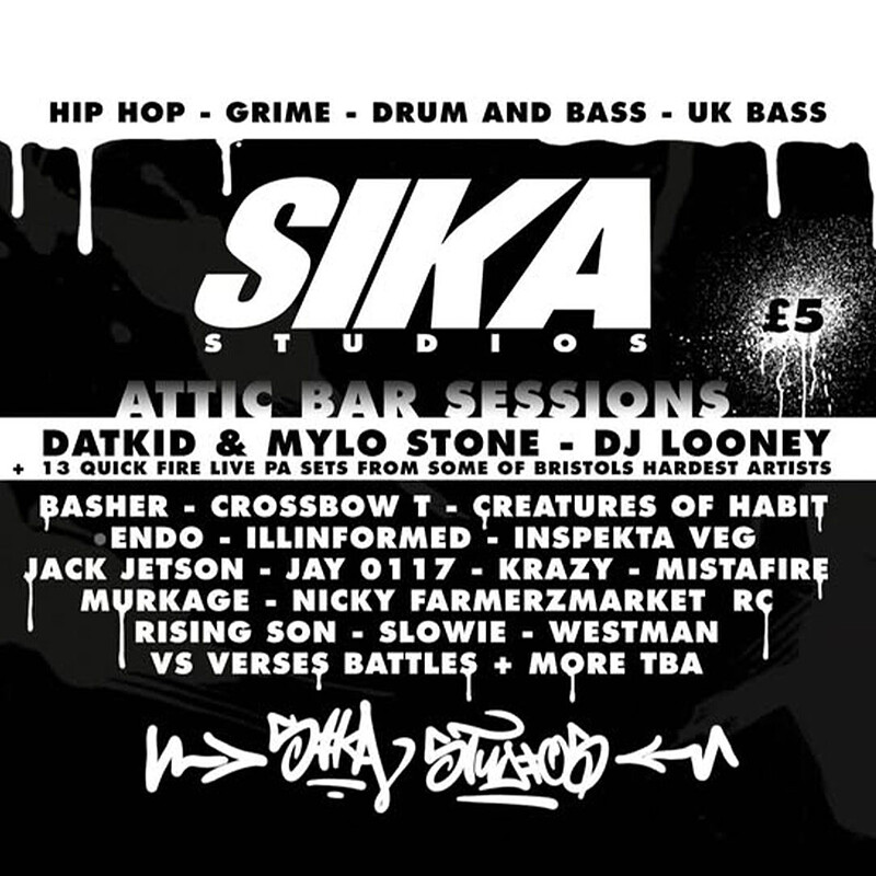 Sika Studios pres. Datkid, Milo Stone, DJ Looney + more at The Full Moon & Attic Bar