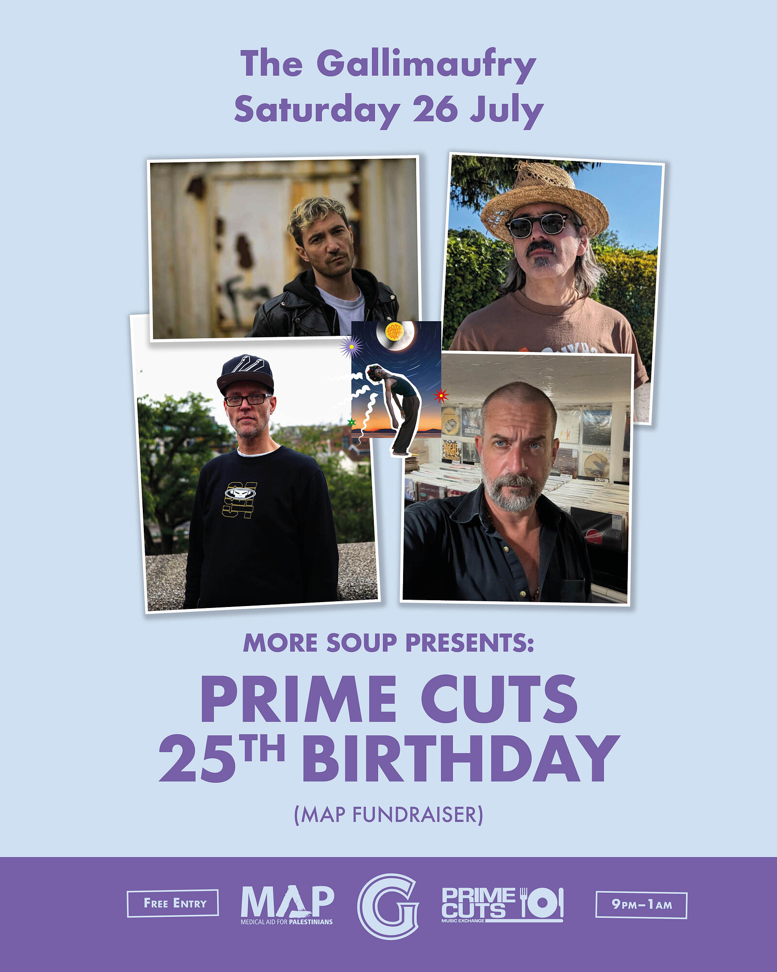 25 YEARS OF PRIME CUTS MAP FUNDRAISER at The Gallimaufry