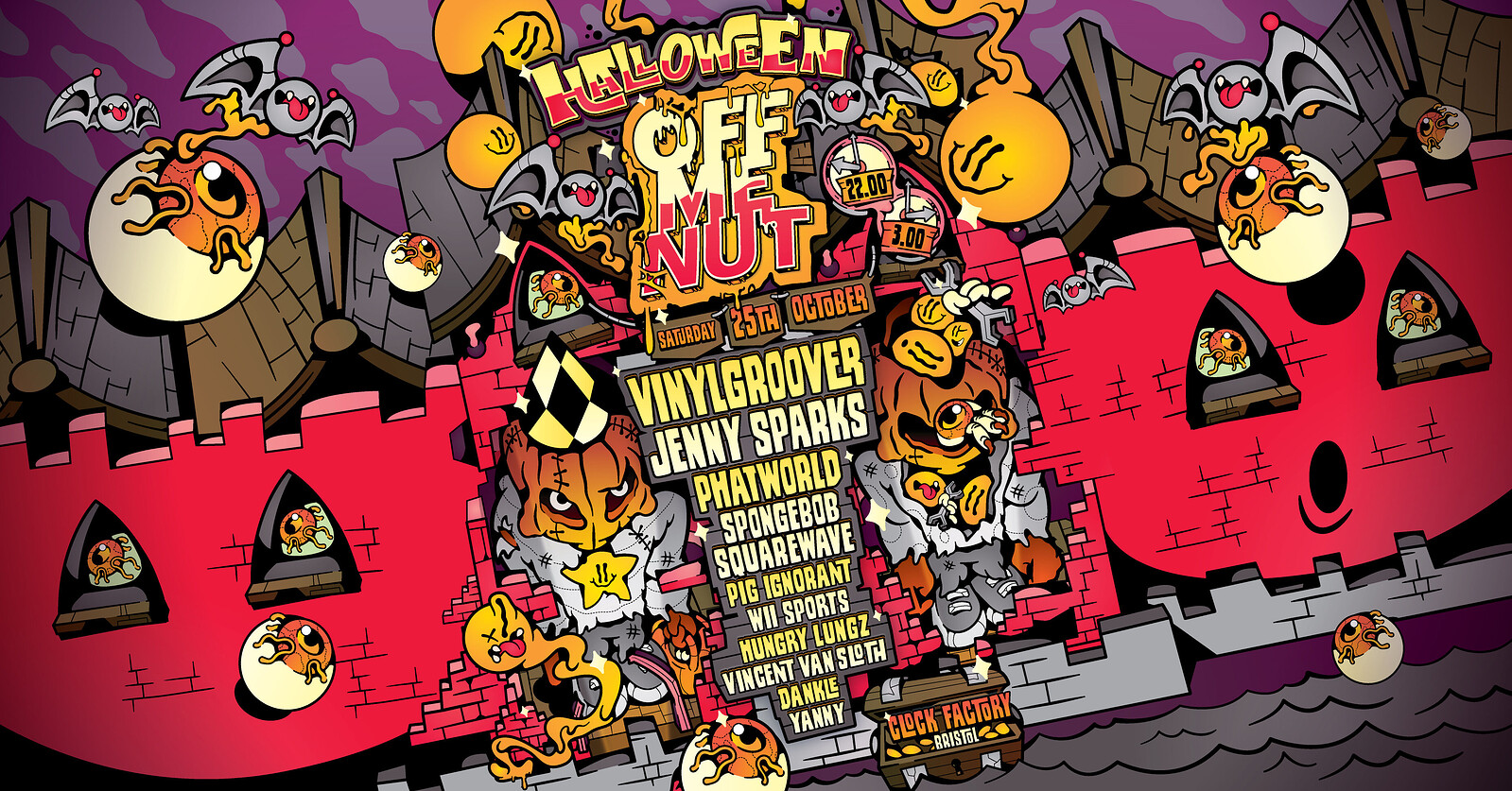 Off Me Nut Records  • Bristol at Clock Factory
