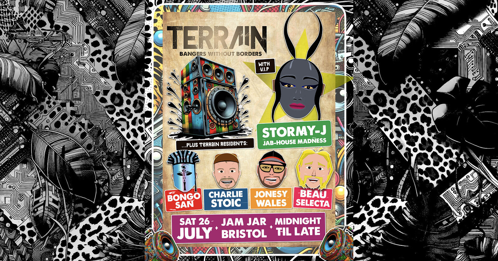 TERRAIN: Bangers Without Borders at The Jam Jar