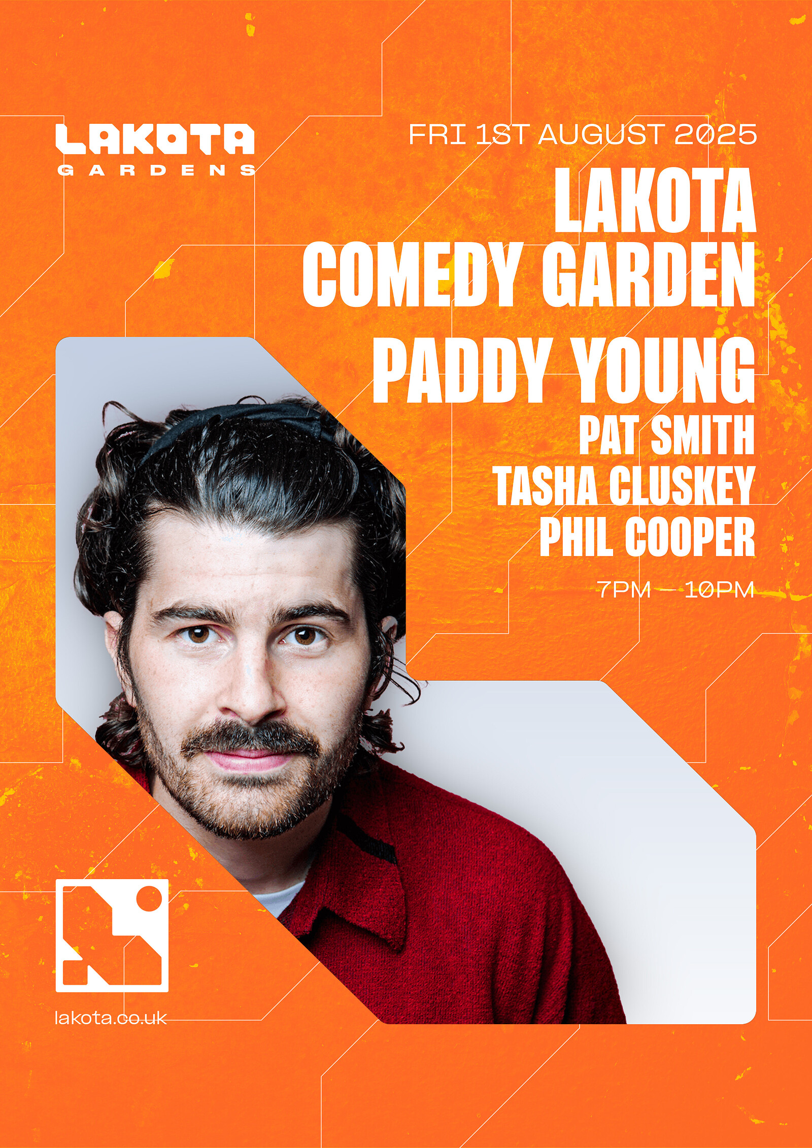 Lakota Comedy Garden: Paddy Young + more at Lakota
