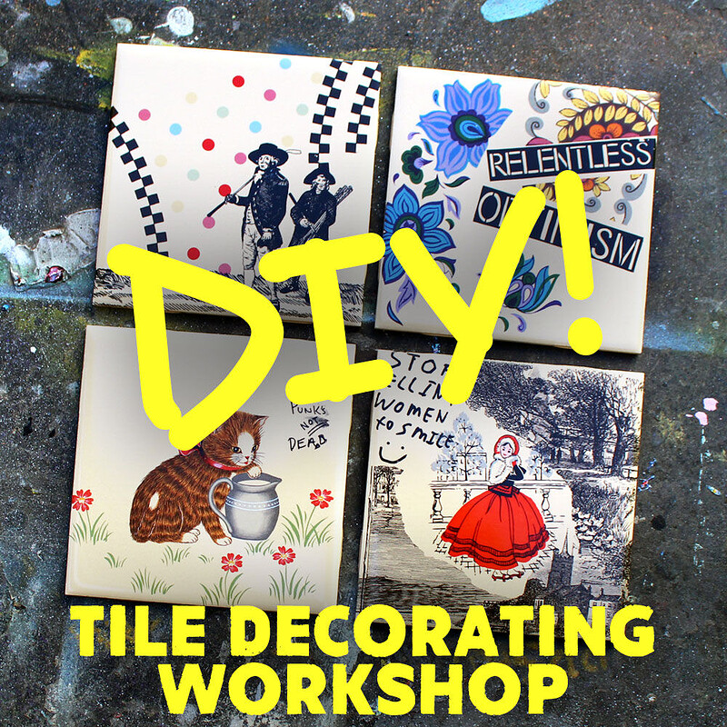 Drop-in Tile Decorating @ PRSC AF at PRSC