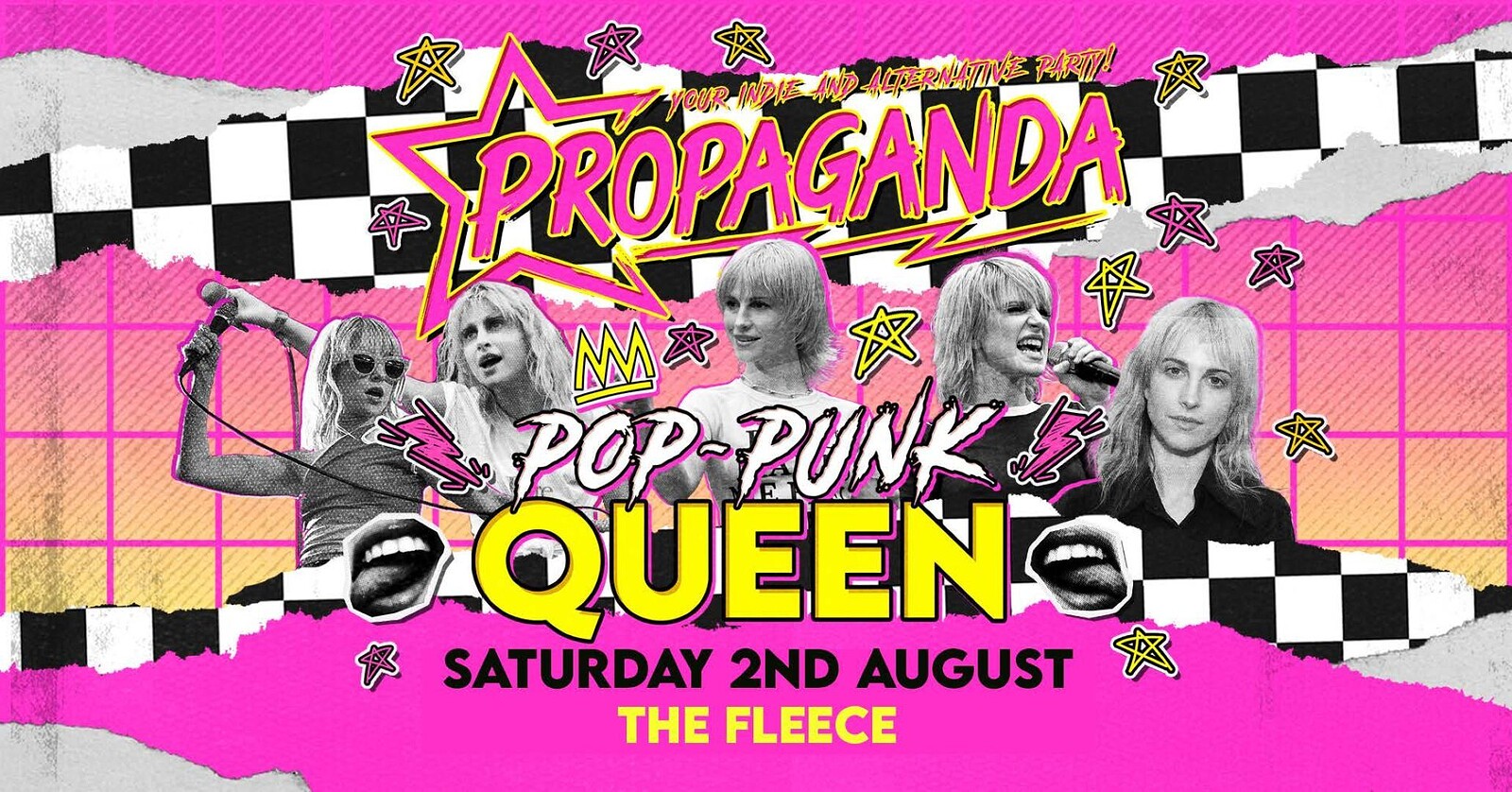 Propaganda Bristol - Pop-Punk Queen Party at The Fleece