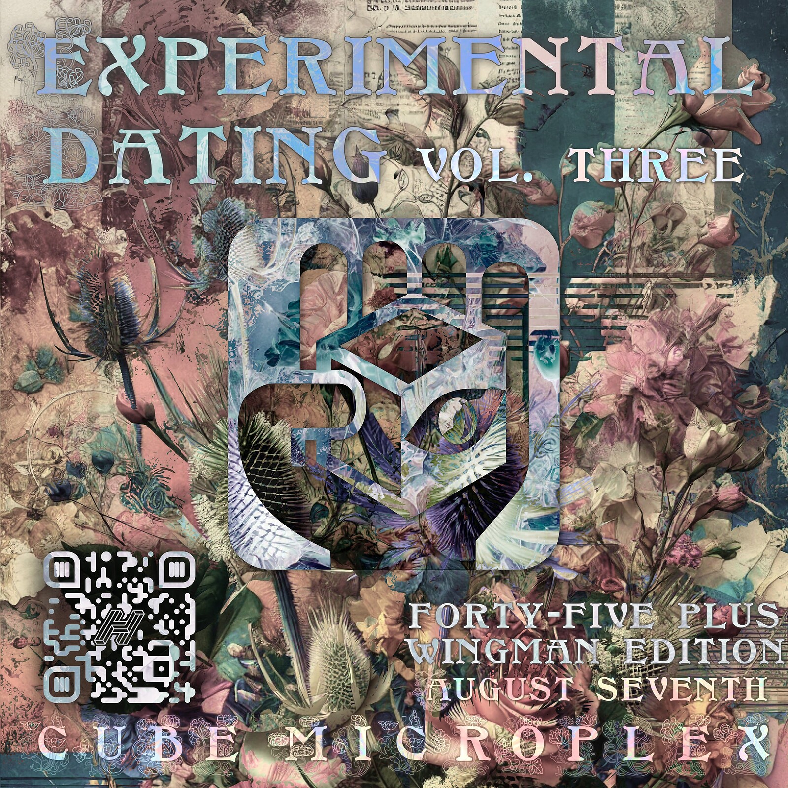 Experimental Dating #3: Wingman Dating: 45+ edition at The Cube