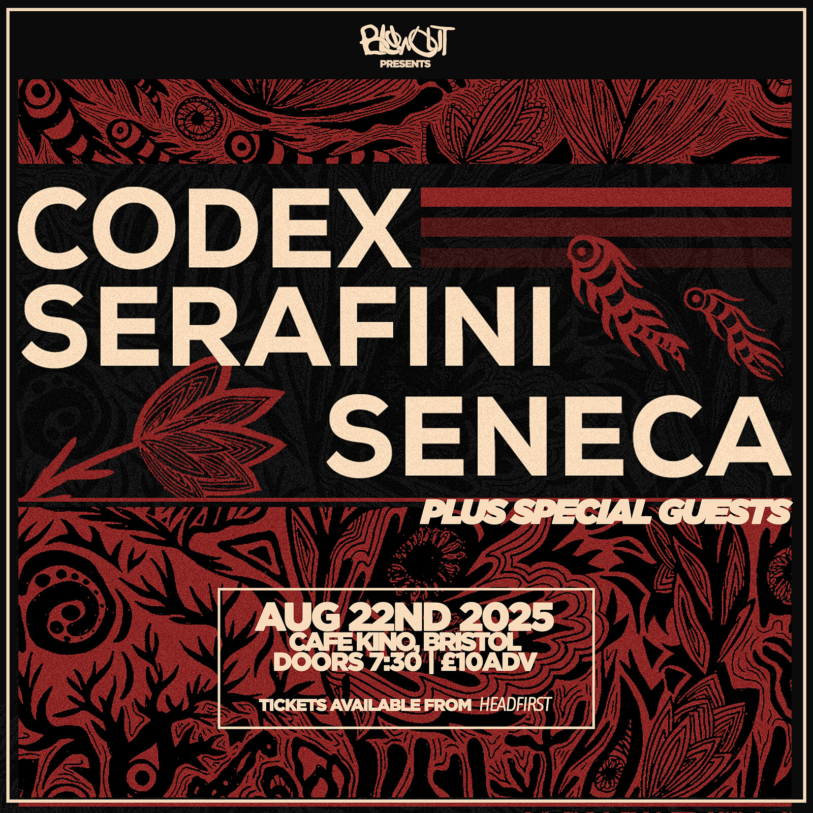 Codex Serafini x Seneca at Cafe Kino