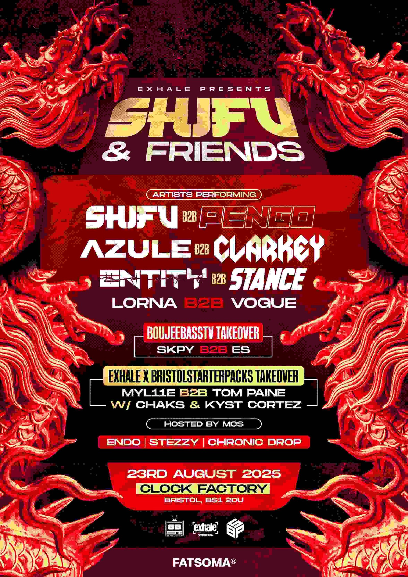 Shifu and Friends at Clock Factory