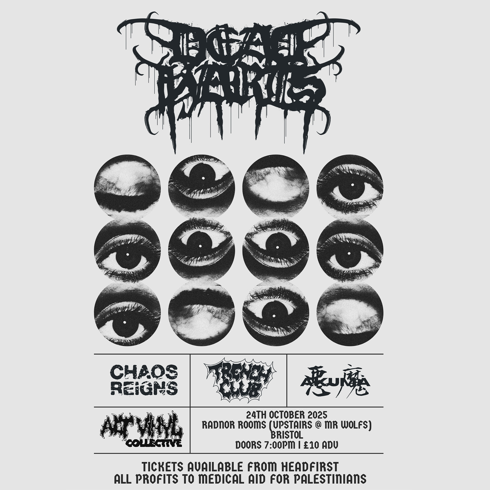 Dead Harts + Chaos Reigns & supports at The Radnor Rooms