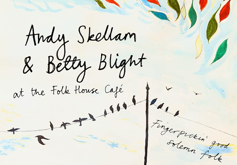 Andy Skellam and Betty Blight at Bristol Folk House