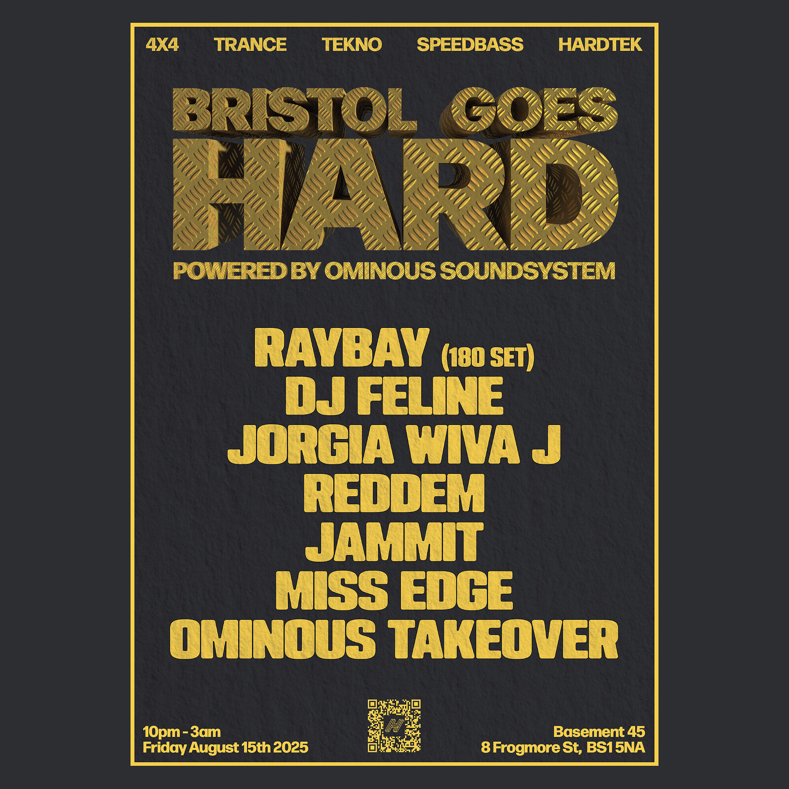 BRISTOL GOES HARD #5 at Basement 45