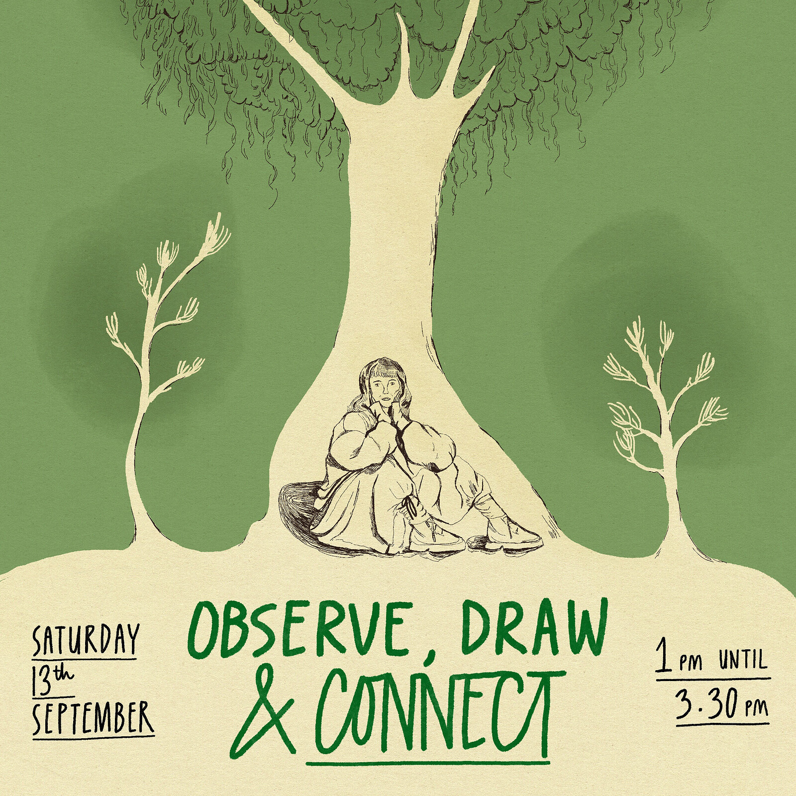 Observe, Draw & Connect at Bridge Farm Community